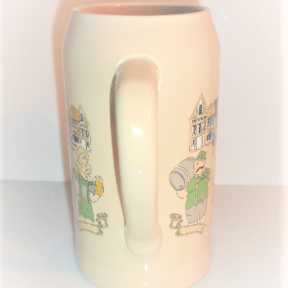 Tall STEAM WHISTLE Mug Octoberfest Beer Mug Soda Mug Pop Mug Advertising Mug - Picture 2 of 7